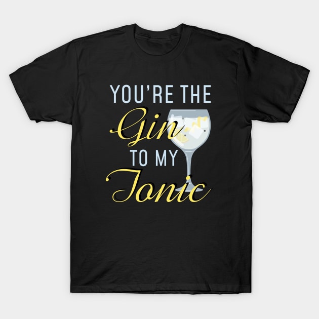 Gin To My Tonic T-Shirt by LuckyFoxDesigns